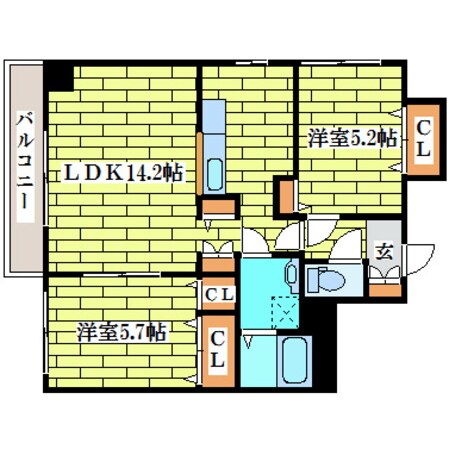 フェニックス真栄の物件間取画像